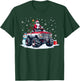 Funny Christmas Santa Monster Truck Youth Boys Kids T-Shirt - T-Shirt | Forest