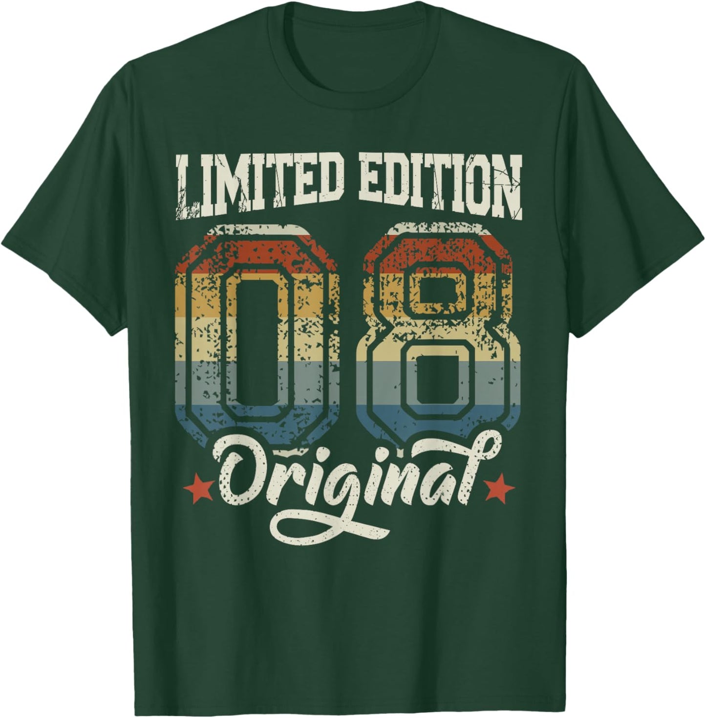 18th Birthday Boy Girl 18 Years 2008 Gift Funny T-Shirt - T-Shirt | Forest
