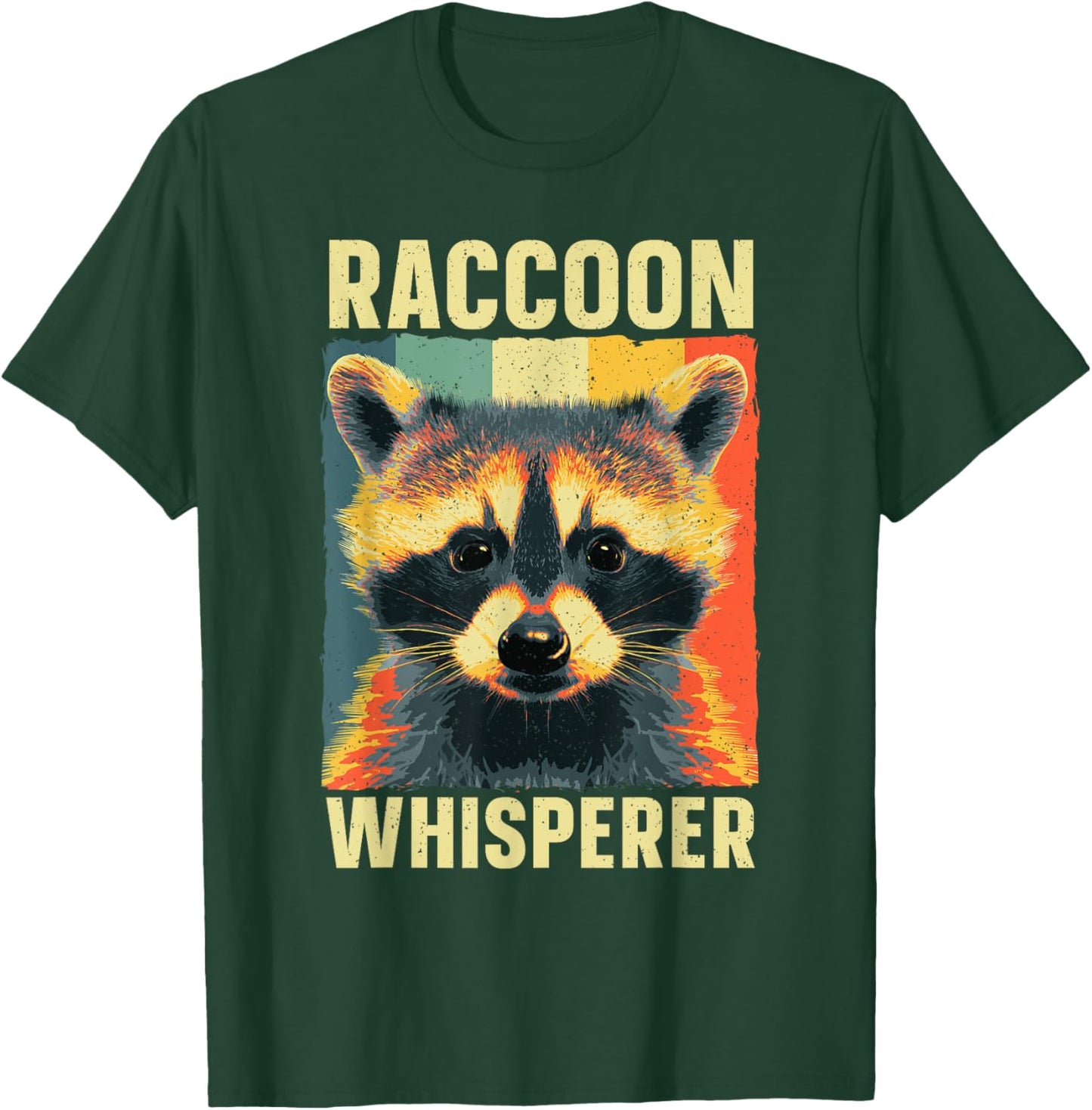 Cute Raccoon Design Women Kids Racoon Lover Raccoon T-Shirt - T-Shirt | Forest