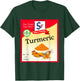 Turmeric Condiment Costume Holiday Spice Costumes T-Shirt - T-Shirt | Forest