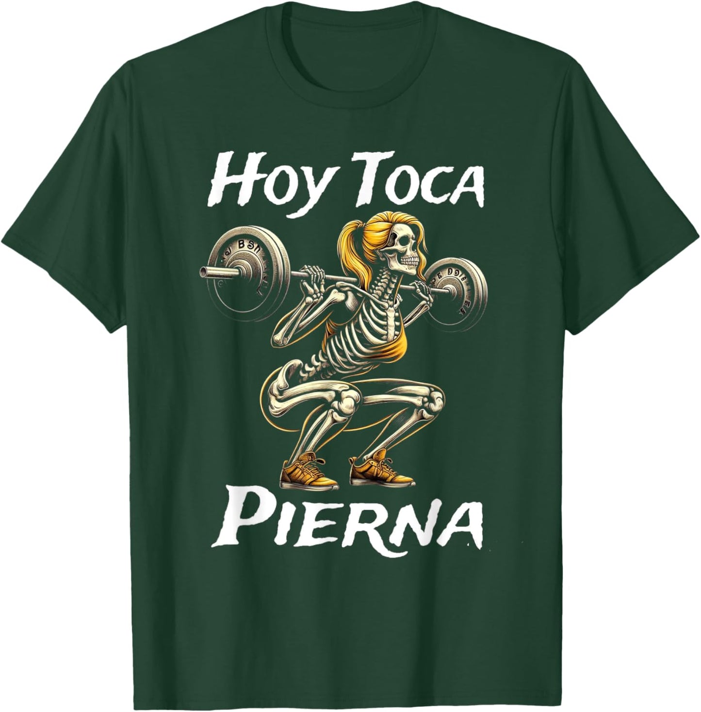 Calacas Chidas Gym | Mexican Sayings Funny Sarcasm Slang T-Shirt - T-Shirt | Forest