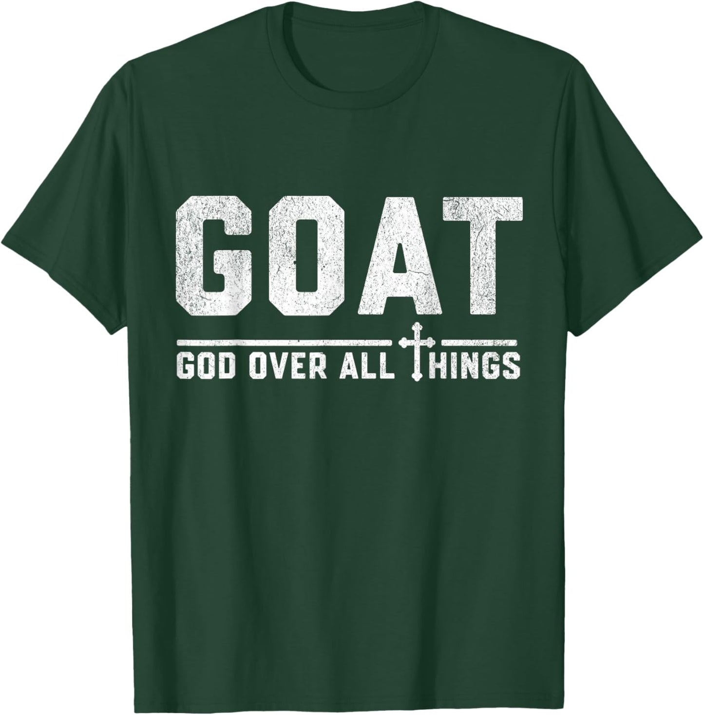 Goat God Over All Things T-Shirt - T-Shirt | Forest