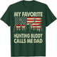 Hunting-Shirt My Favorite Hunting Buddy Calls Me Dad Men Dad T-Shirt - T-Shirt | Forest