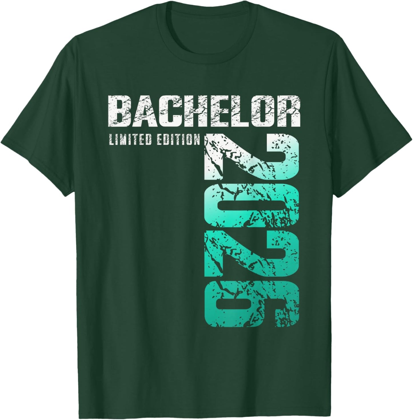 Bachelor Geschafft 2026 T-Shirt - T-Shirt | Forest