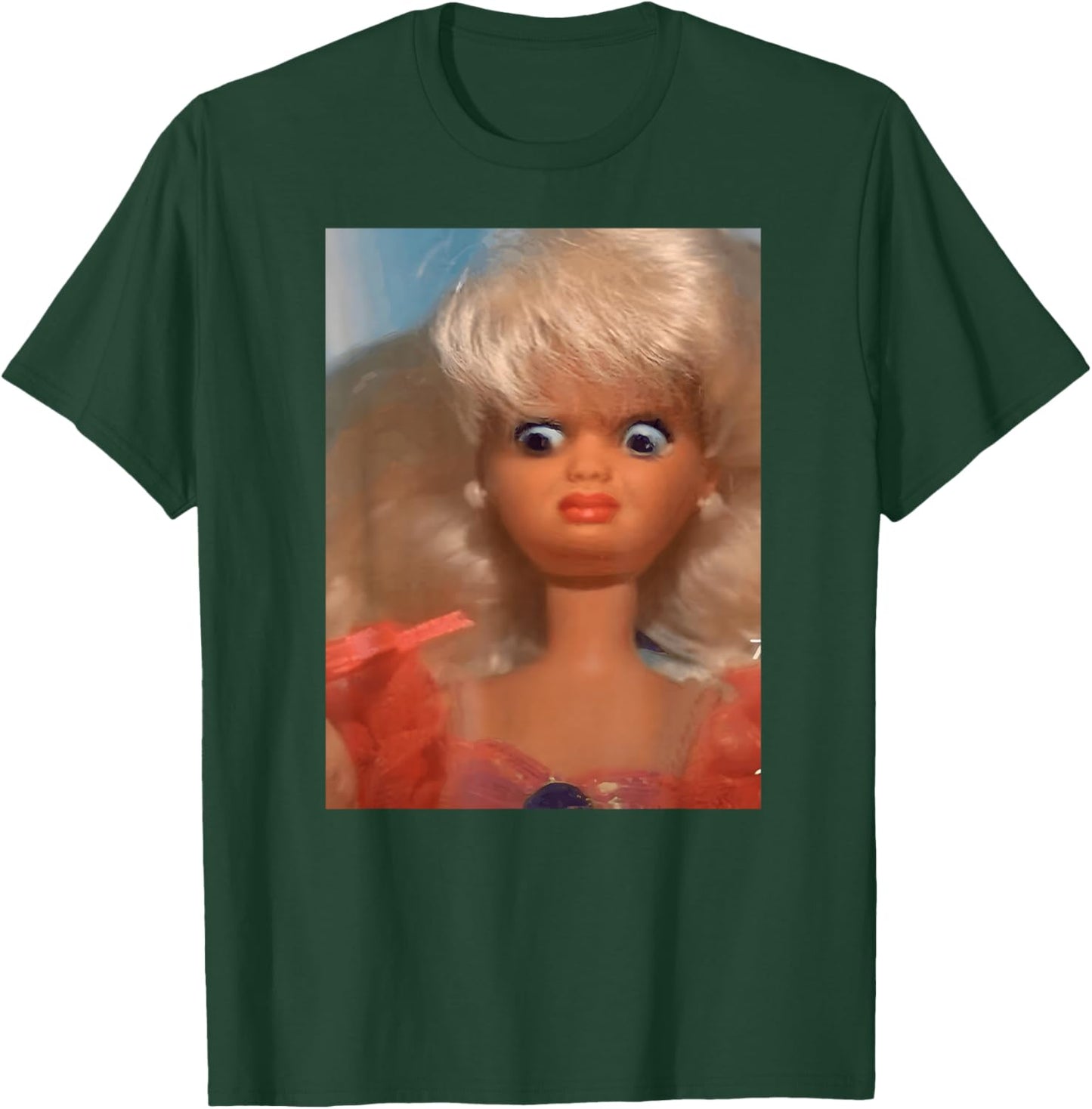 Disgusting Doll Meme Face T-Shirt - T-Shirt | Forest