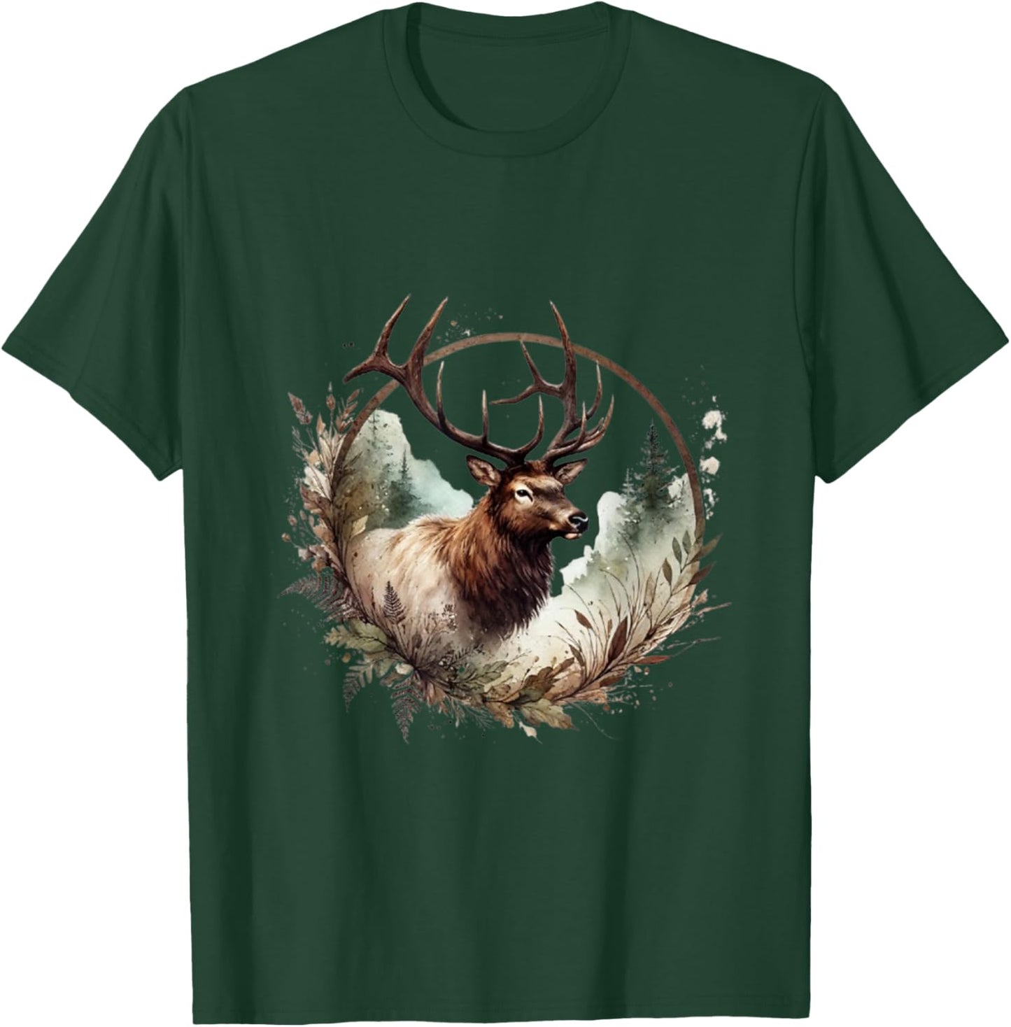 Bull Elk T-Shirt - T-Shirt | Forest