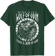 Wolf Of Odin Lamb Of God Viking Norse Mythology Compass T-Shirt - T-Shirt | Forest