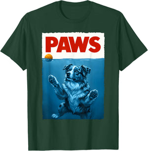 Cute Aussie Dog Aussie Mom Funny Australian Shepherd T-Shirt - T-Shirt | Forest