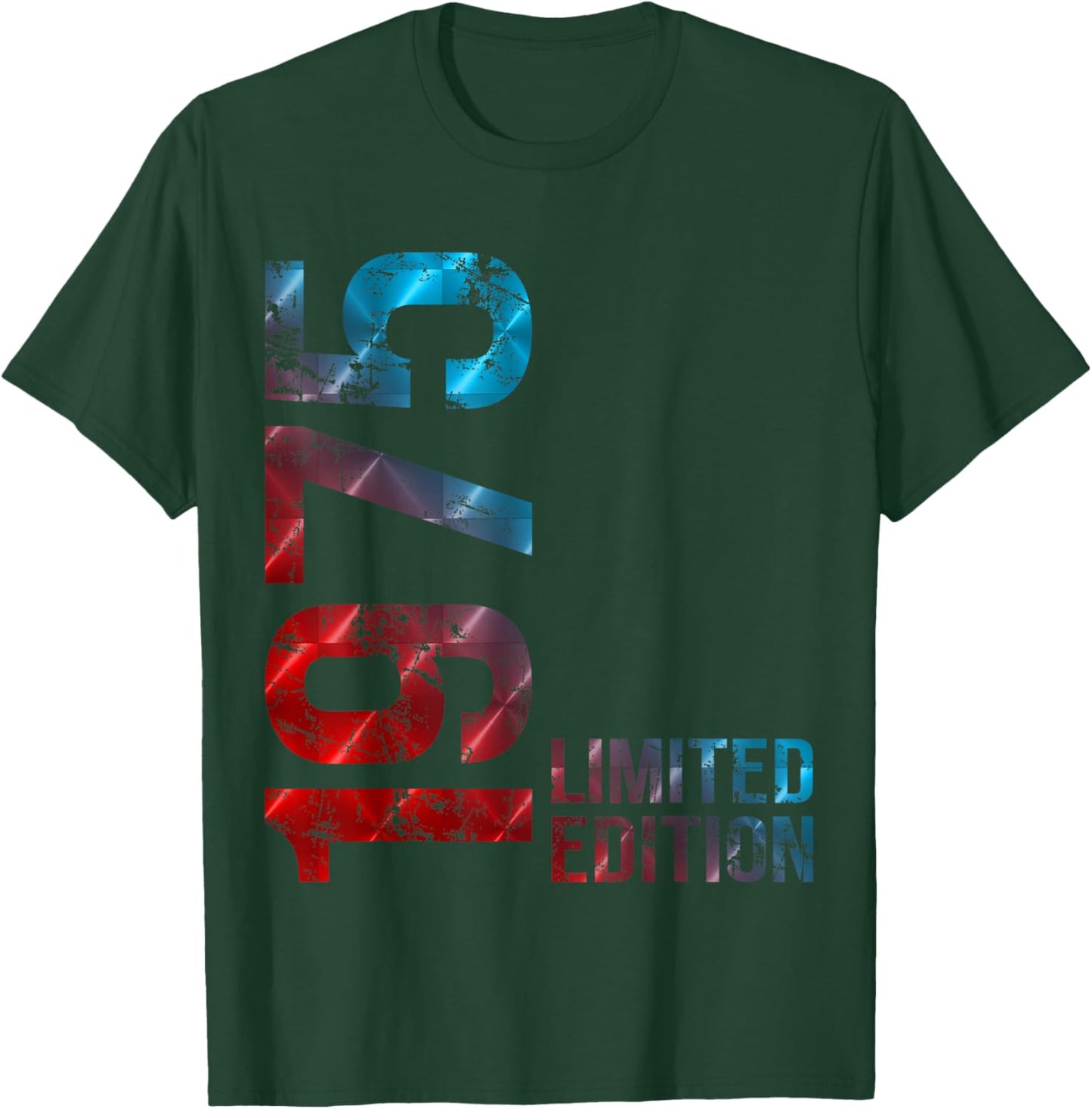 51. Geburtstag Mann Frau 51 Jahre 1975 T-Shirt - T-Shirt | Forest
