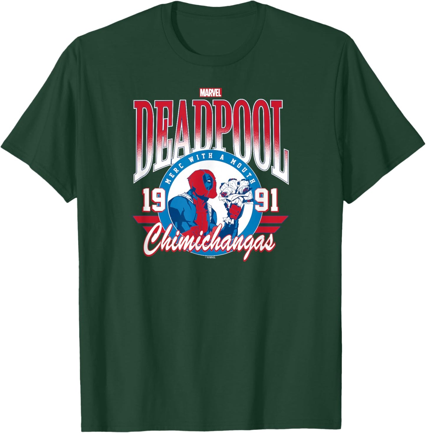 Deadpool - Athletic T-Shirt - T-Shirt | Forest