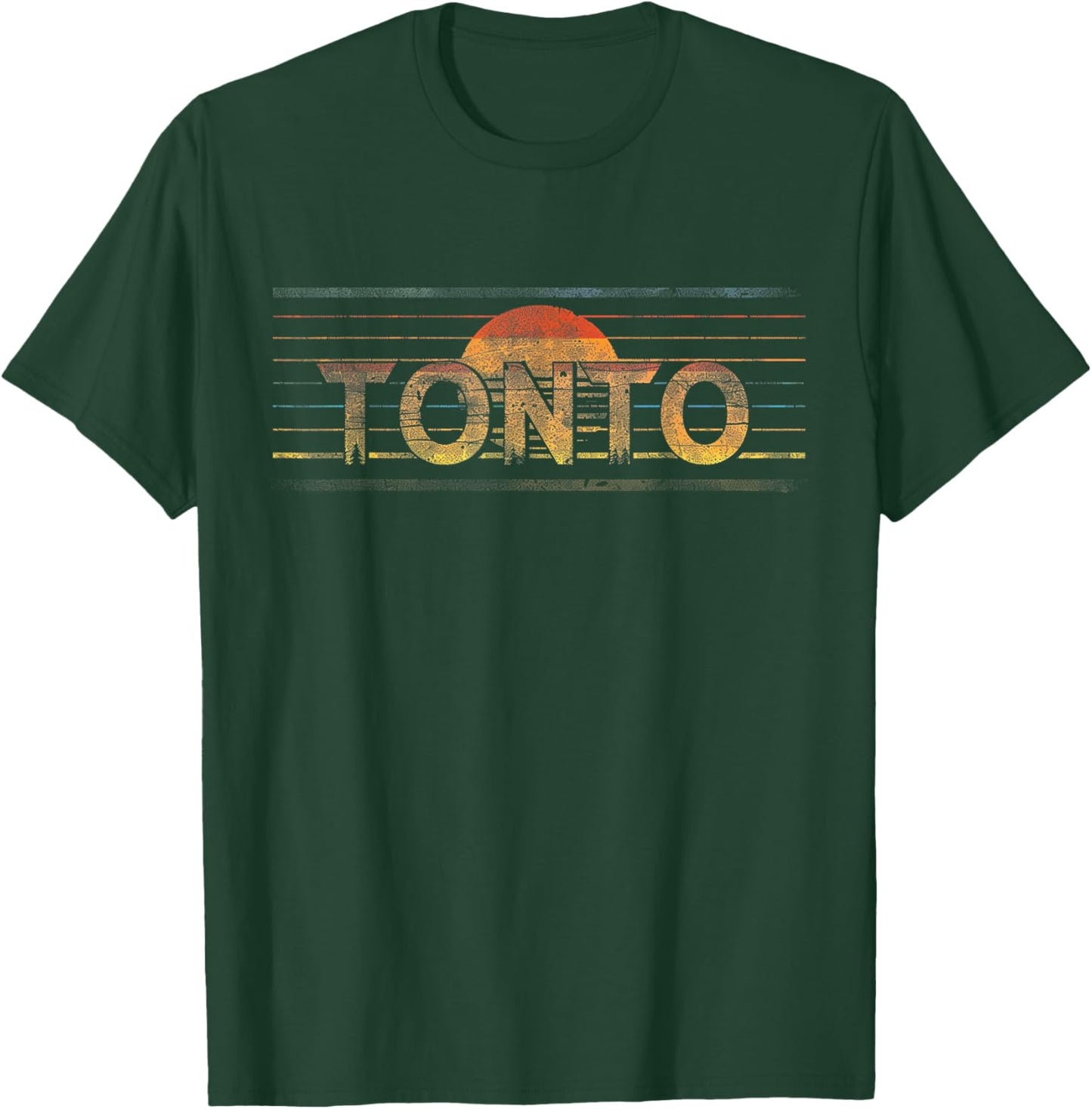 Tonto - US National Park Forest Vintage Men Women Kids Retro T-Shirt - T-Shirt | Forest