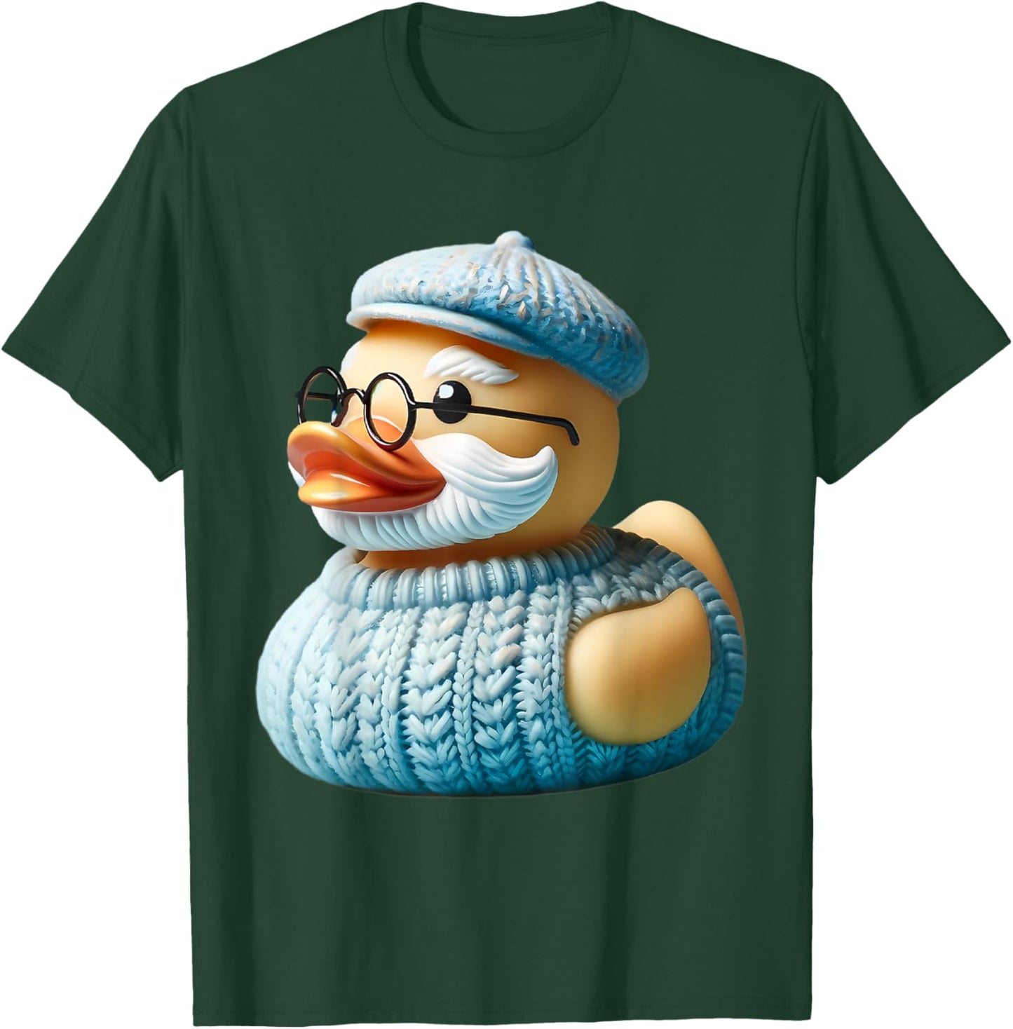 Grandpa Rubber Duck Grandfather Duckie Father's Day T-Shirt - T-Shirt | Forest