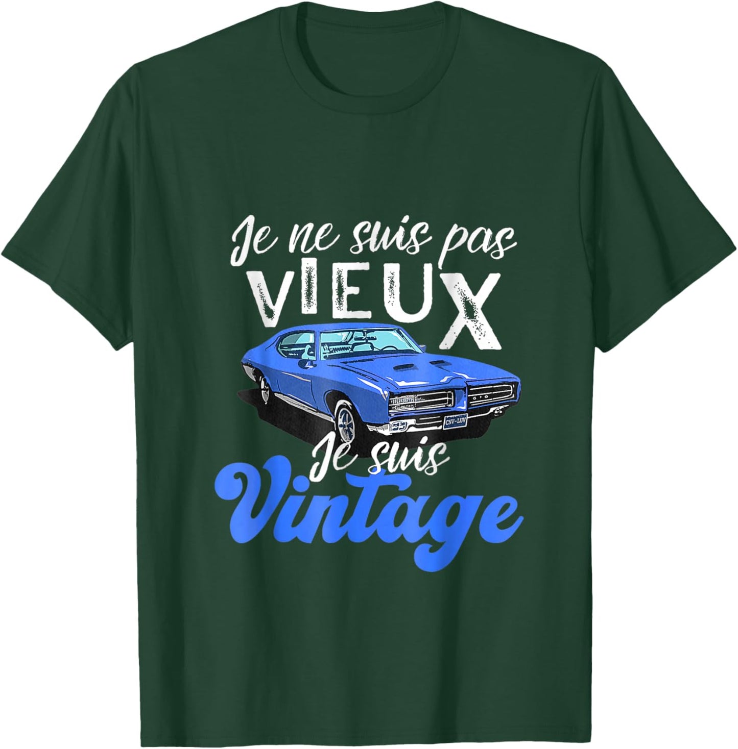 I'm Not Old Vintage Car Amateurs Funny Quote T-Shirt - T-Shirt | Forest