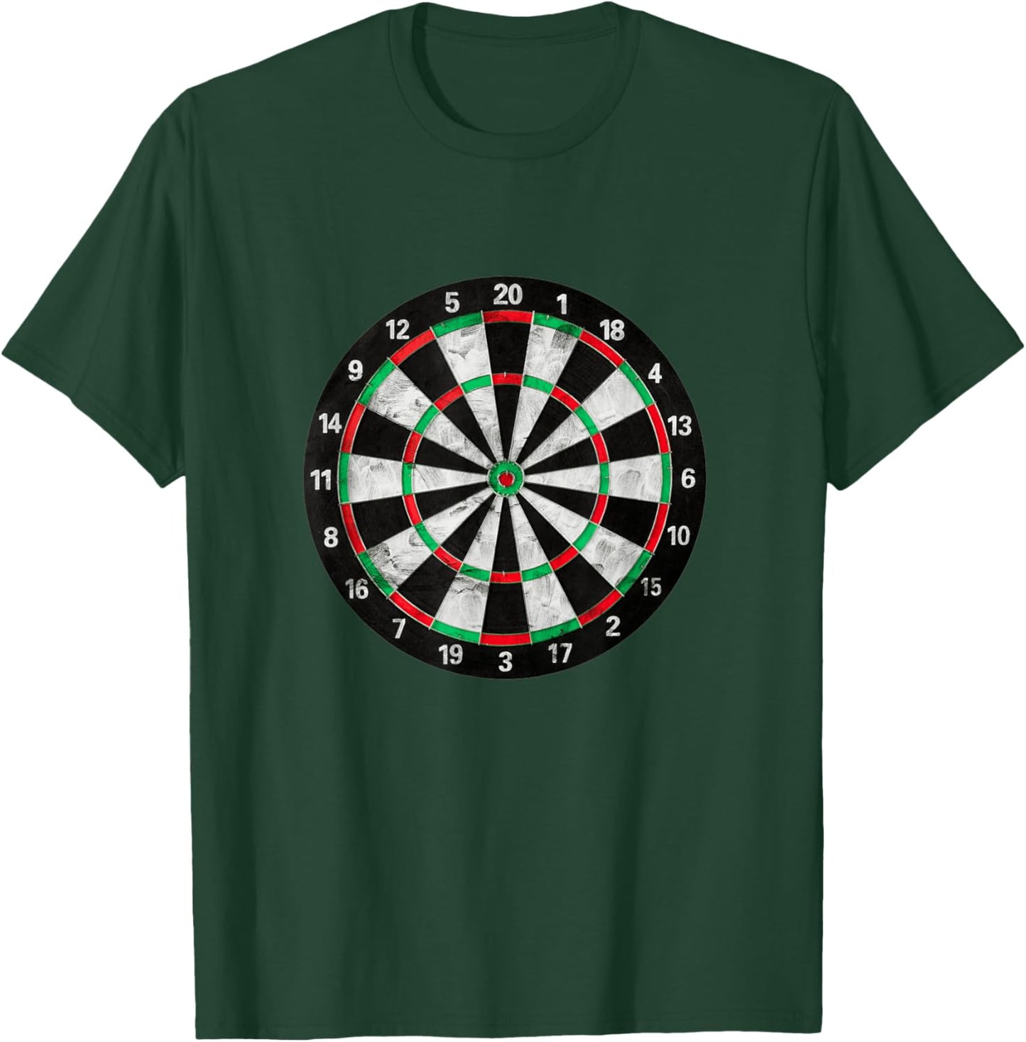 Darts Bullseye Dartboard Arrow Games Target Dart Player T-Shirt - T-Shirt | Forest