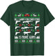 All I Want Is More Guns Collector Hunting Ugly Christmas T-Shirt - T-Shirt | Forest