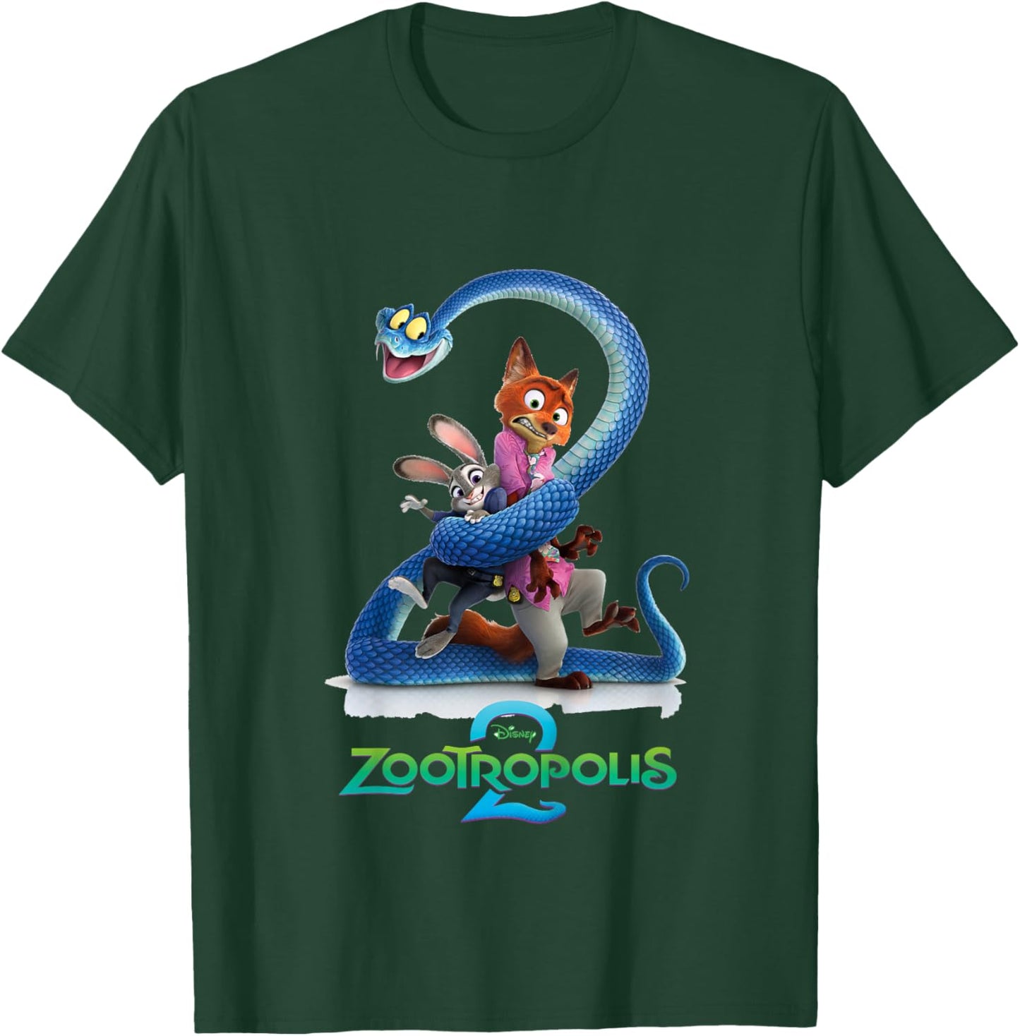 Zoomania Poster T-Shirt - T-Shirt | Forest