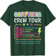 Cafeteria Crew Tour Lunch Lady Dream Team Back To School T-Shirt - T-Shirt | Forest