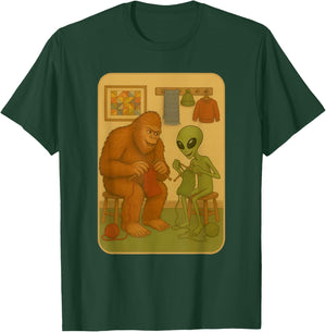 Funny Knitting Knitter Meme T-Shirt - T-Shirt | Forest