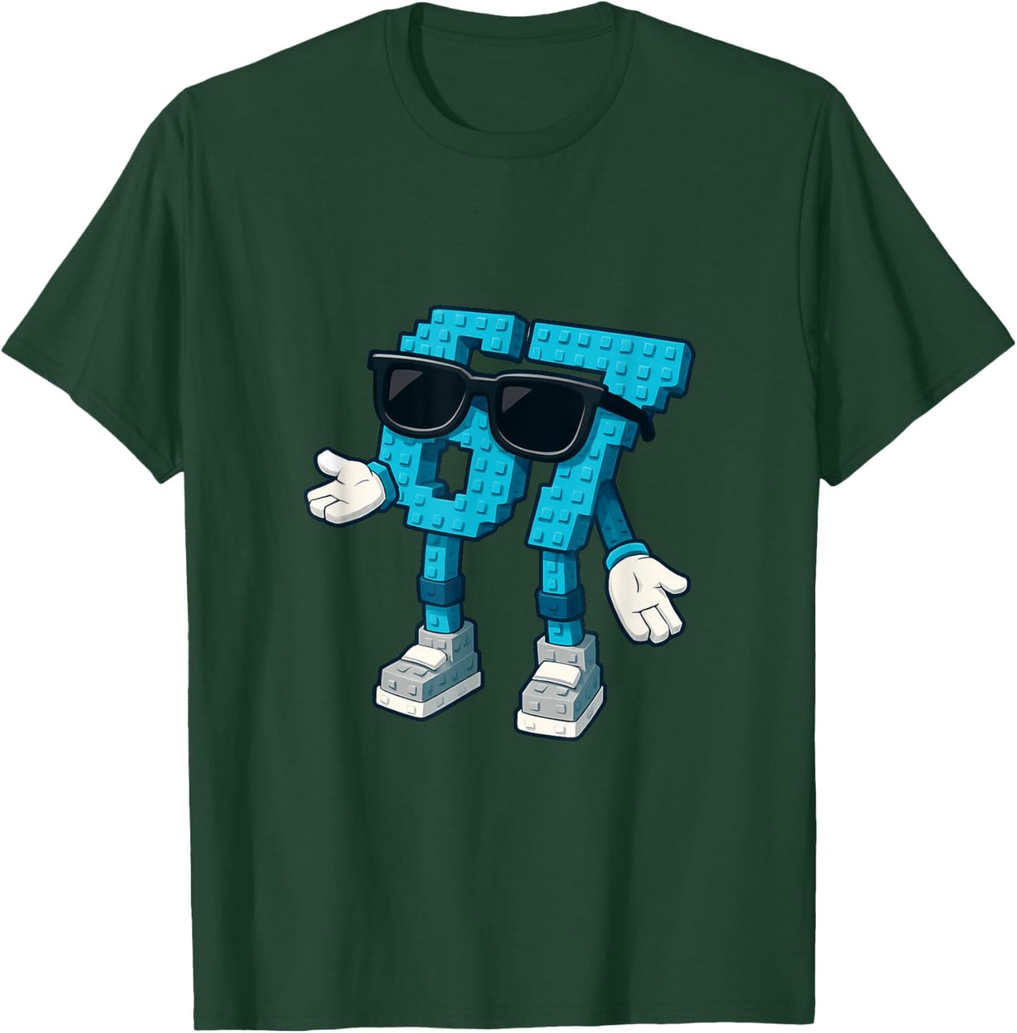 Six Seven Brainrot Funny Gaming Meme Kids Italian 67 T-Shirt - T-Shirt | Forest