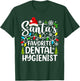 Santa's Favorite Dental Hygienist Funny Christmas T-Shirt - T-Shirt | Forest