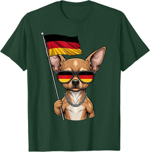 Germany Roots German Flag Deutschland T-Shirt - T-Shirt | Forest