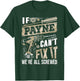 If PAYNE Can't Fix It We're All Screwed Vintage Family Name T-Shirt - T-Shirt | Forest