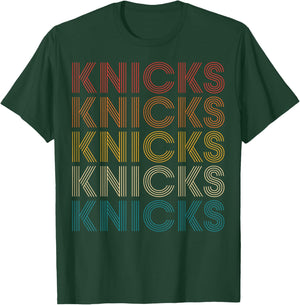 Knicks Vintage Name Men Women Boys Girls Kids Youth T-Shirt - T-Shirt | Forest