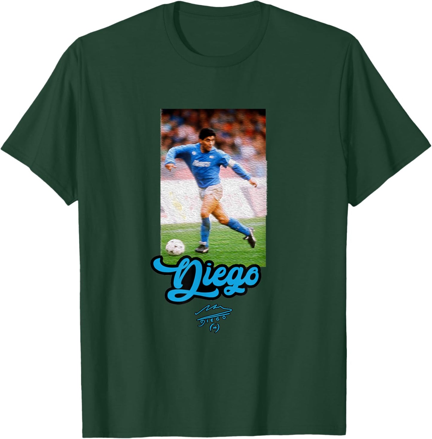 Maradona Diego Naples T-Shirt - T-Shirt | Forest