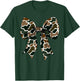 Old School Camouflage Coquette Bow Fall Hunting Military T-Shirt - T-Shirt | Forest