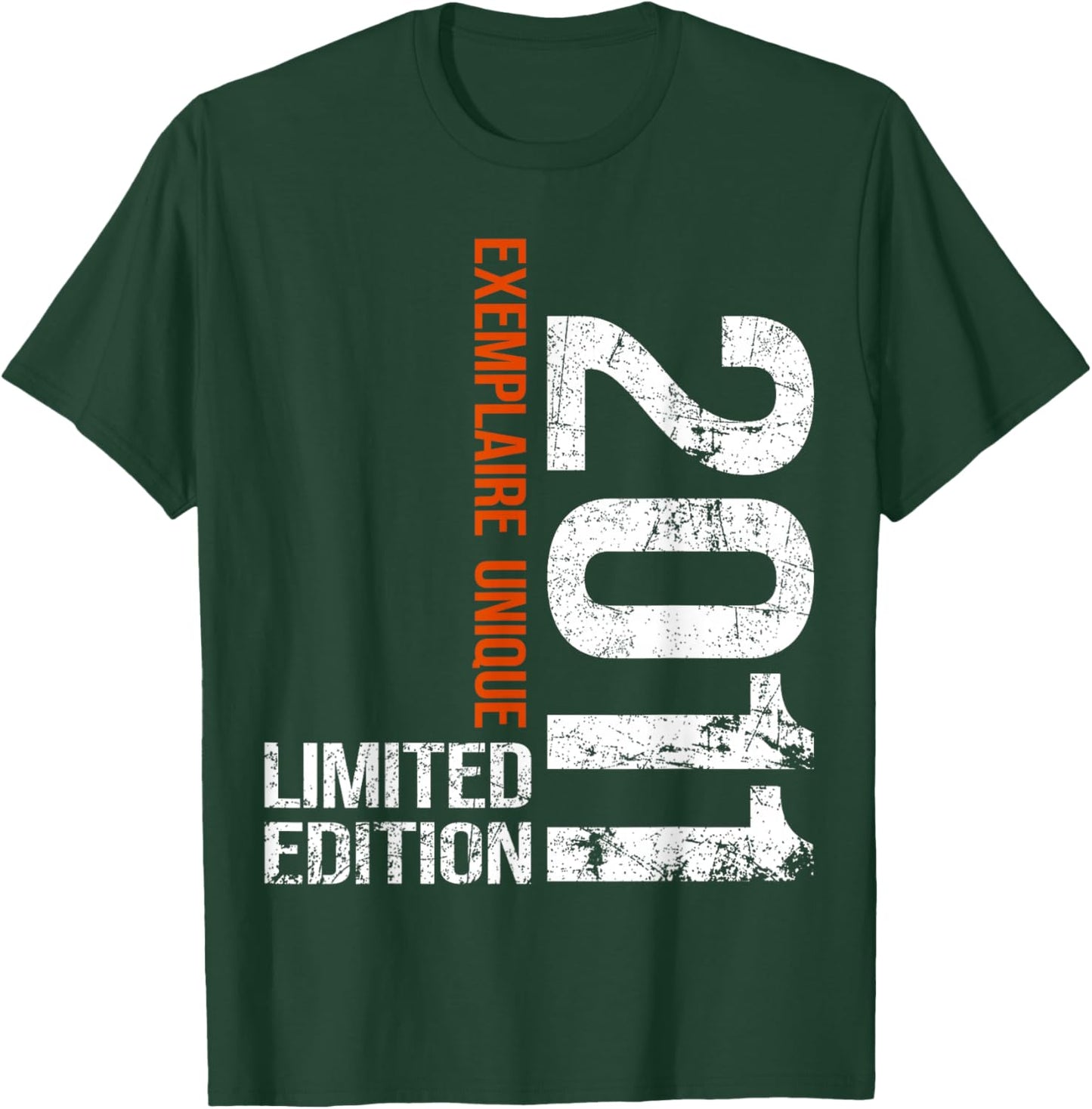 15th Anniversary 2011 Vintage 15 Years Boy and Girl 2011 T-Shirt - T-Shirt | Forest
