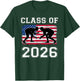 Class Of 2026 Senior Wrestling High School Wrestler T-Shirt - T-Shirt | Forest