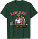 Its Leg Day Funny Turkey Exercise Thanksgiving Men Women kid T-Shirt - T-Shirt | Forest