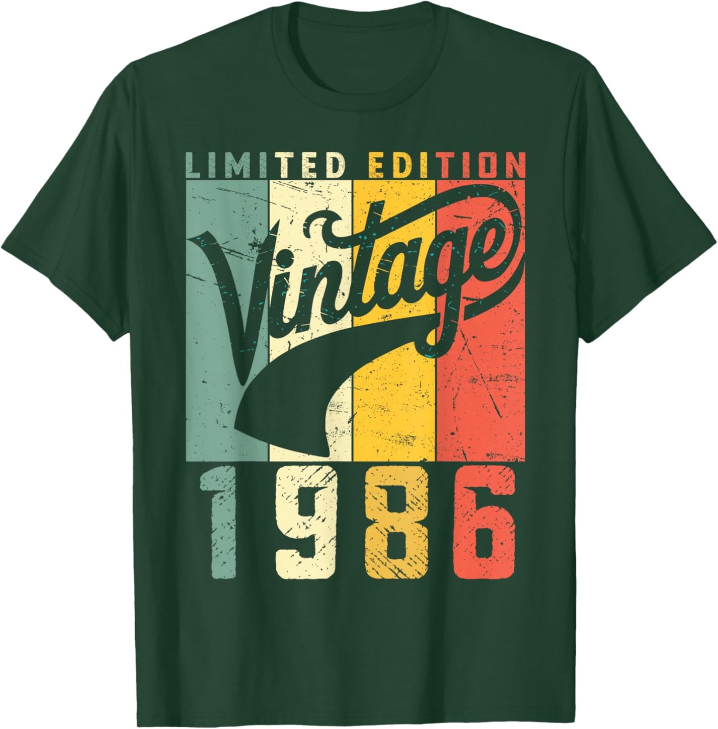 40 Years Old Legend Since 1986 Men Women 40th Birthday T-Shirt - T-Shirt | Forest