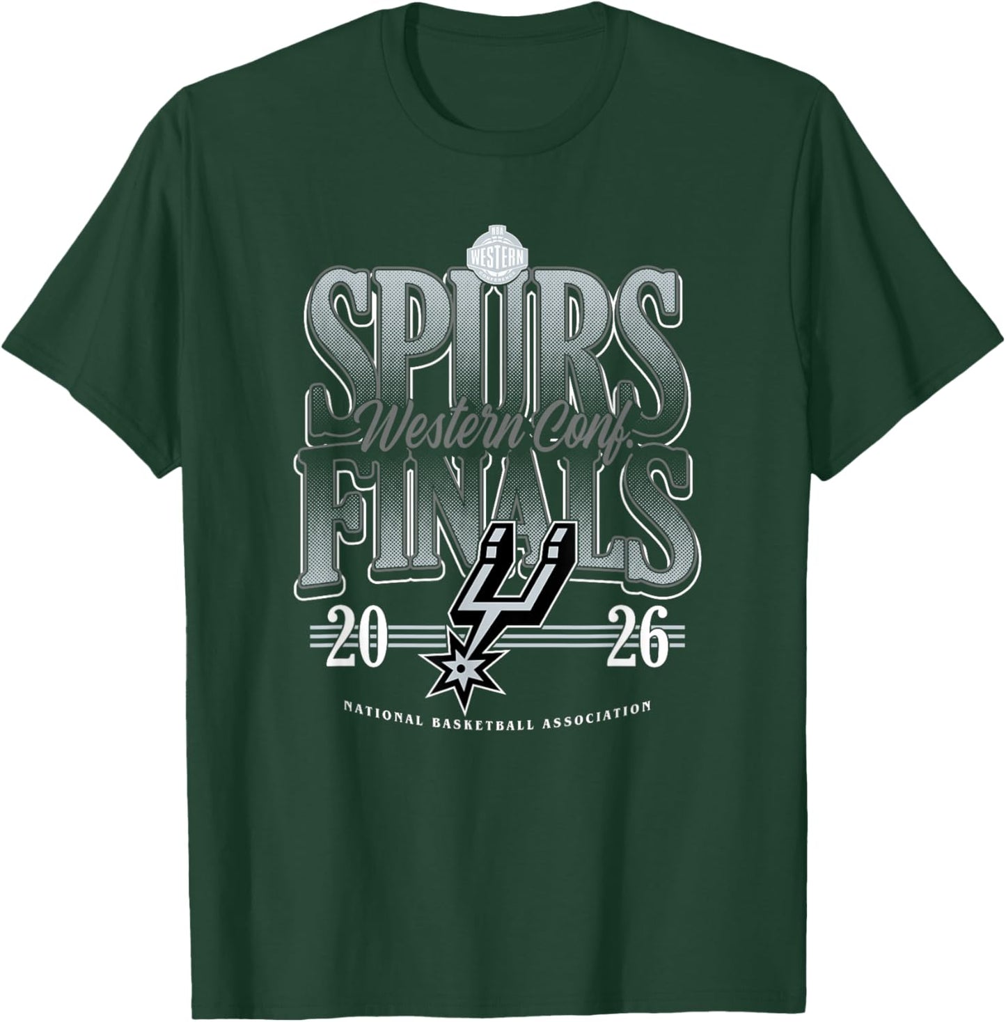 NBA 2026 Western Conference Finals Spurs Next Level T-Shirt - T-Shirt | Forest