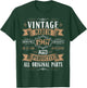 Vintage 58th birthday men Born 1967 58 years old Bday T-Shirt - T-Shirt | Forest