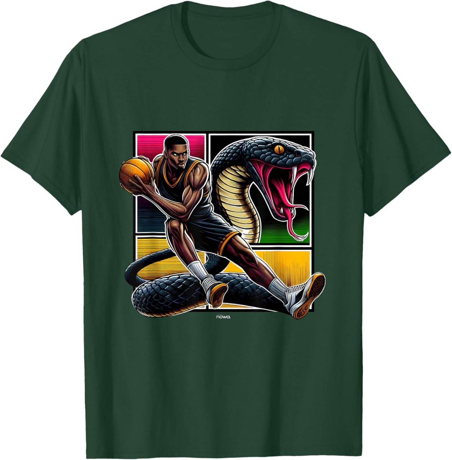 Fearless and Confident Legend Basketball Motivation T-Shirt - T-Shirt | Forest