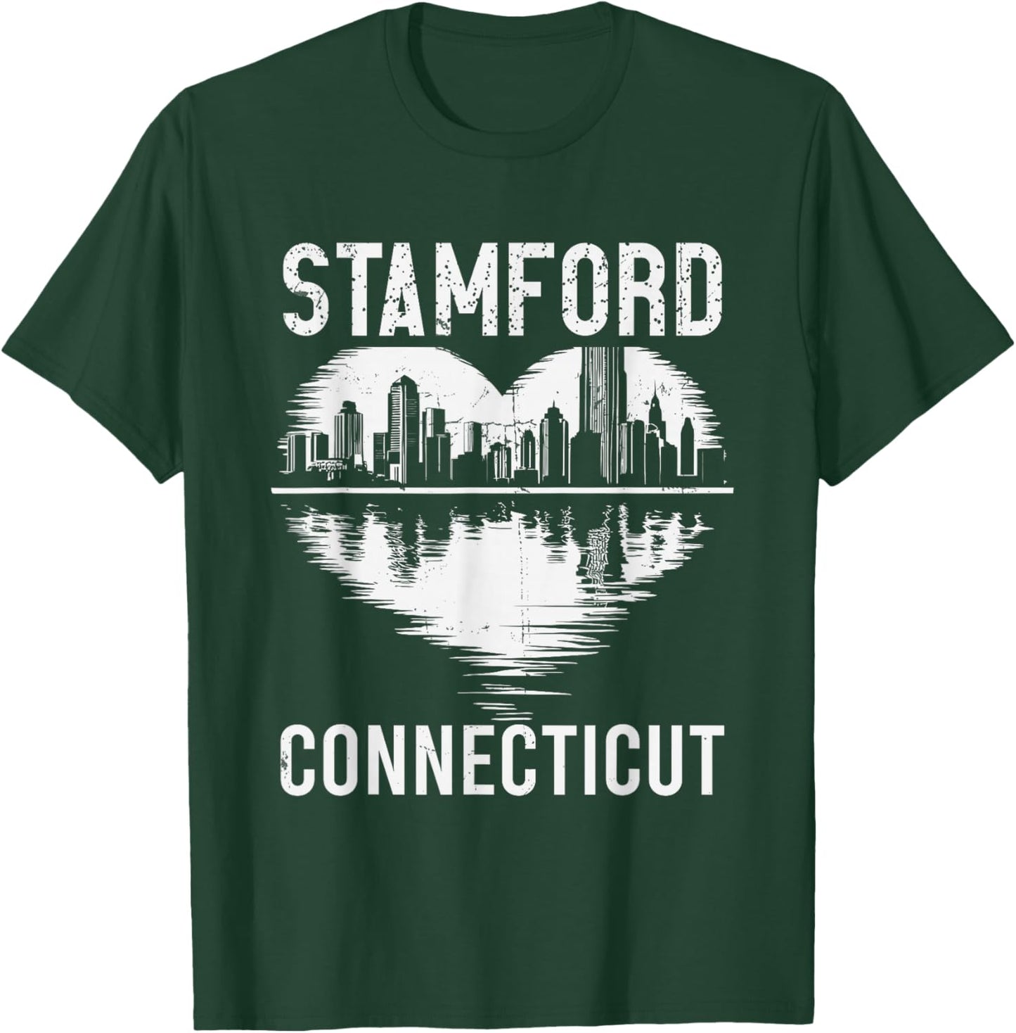 Stamford, Connecticut T-Shirt - T-Shirt | Forest