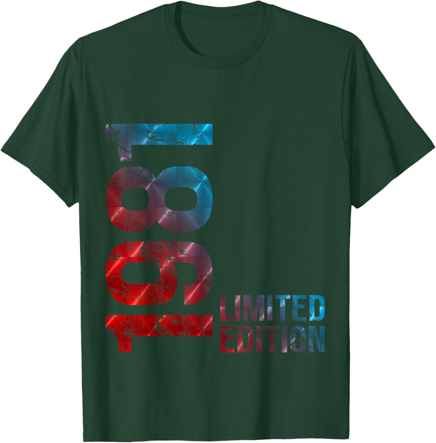 45th Birthday Man Woman 45 Years 1981 T-Shirt - T-Shirt | Forest