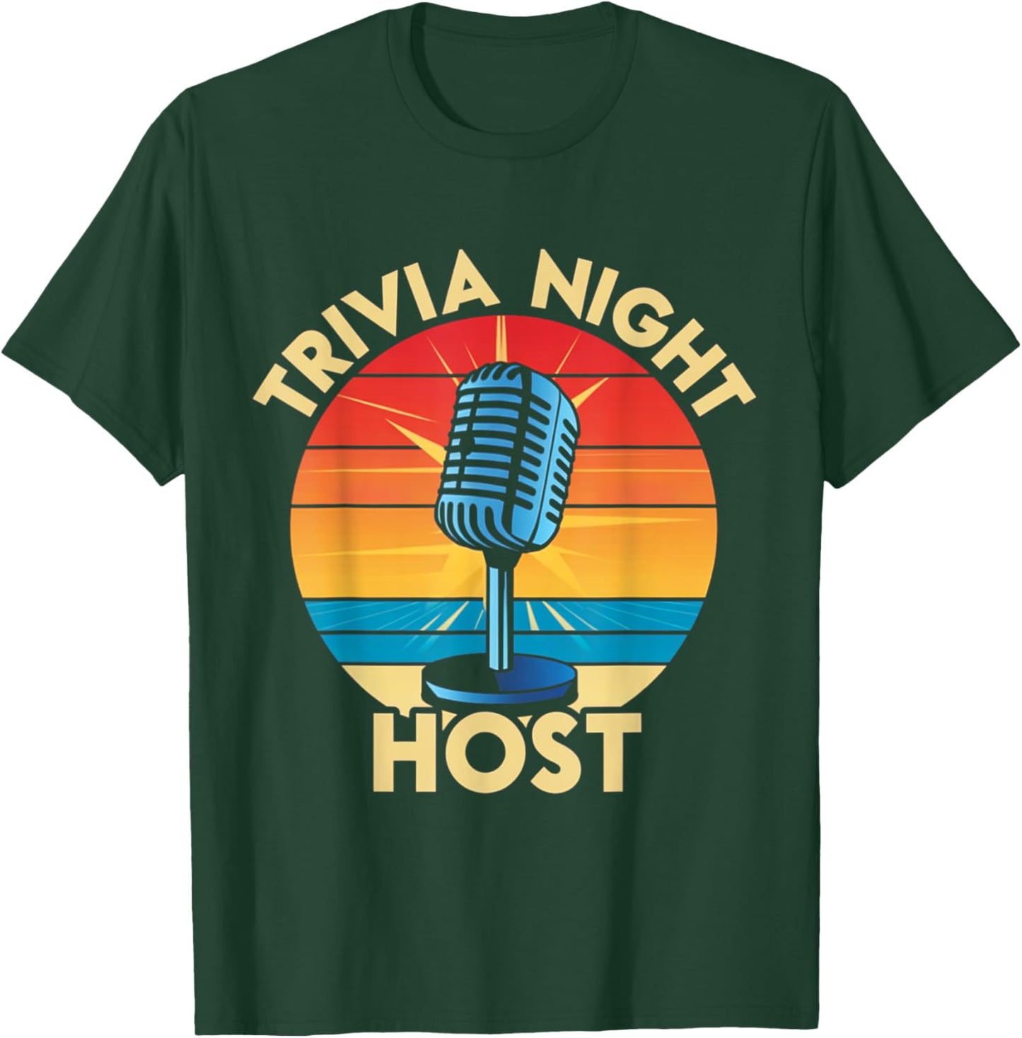 Trivia Night Squad Trivia Night Host Trivia Players Team T-Shirt - T-Shirt | Forest