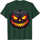 Scary Jack O Lantern Creepy Pumpkin Face Halloween Costume T-Shirt - T-Shirt | Forest