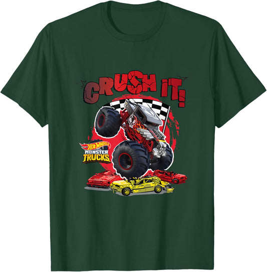 Hot Wheels Monster Trucks Shaker en os T-Shirt - T-Shirt | Forest
