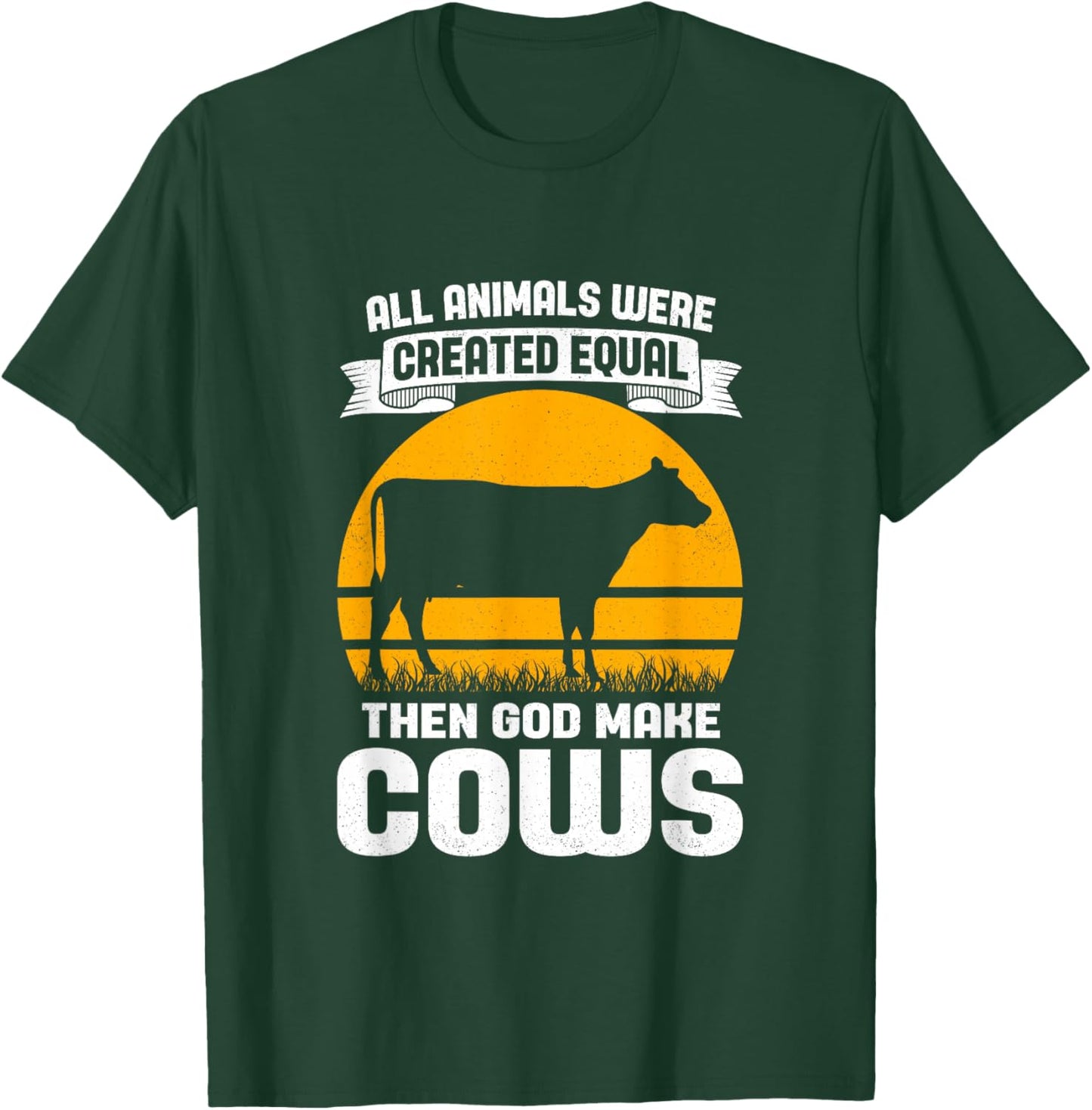 Funny Cow Lover Quote Farmer Men Women Boys Girls Cows T-Shirt - T-Shirt | Forest