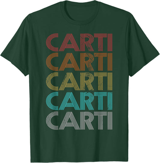 Retro Vintage Carti T-Shirt - T-Shirt | Forest
