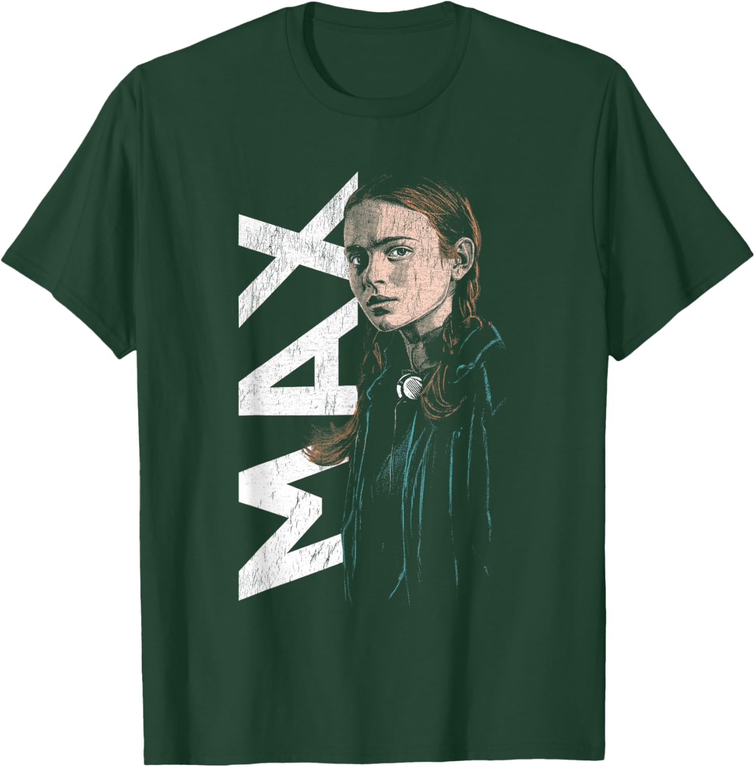 Stranger Things Max Neo Homage Officially Licensed T-Shirt - T-Shirt | Forest