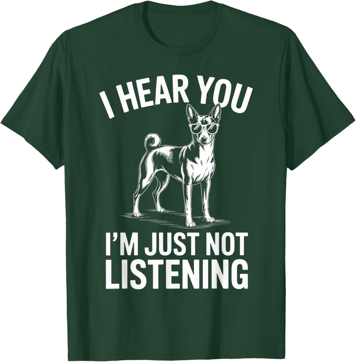 Basenji Funny Basenji T-Shirt - T-Shirt | Forest
