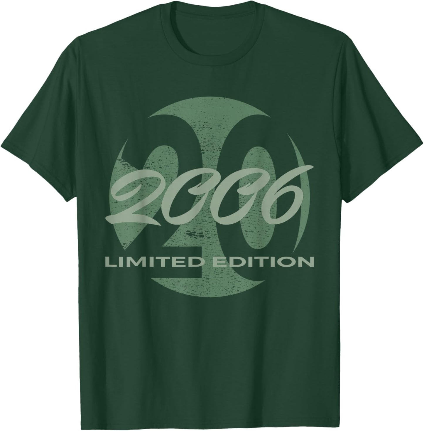 20th Birthday Man Woman 20 Years 2006 Funny Gift T-Shirt - T-Shirt | Forest