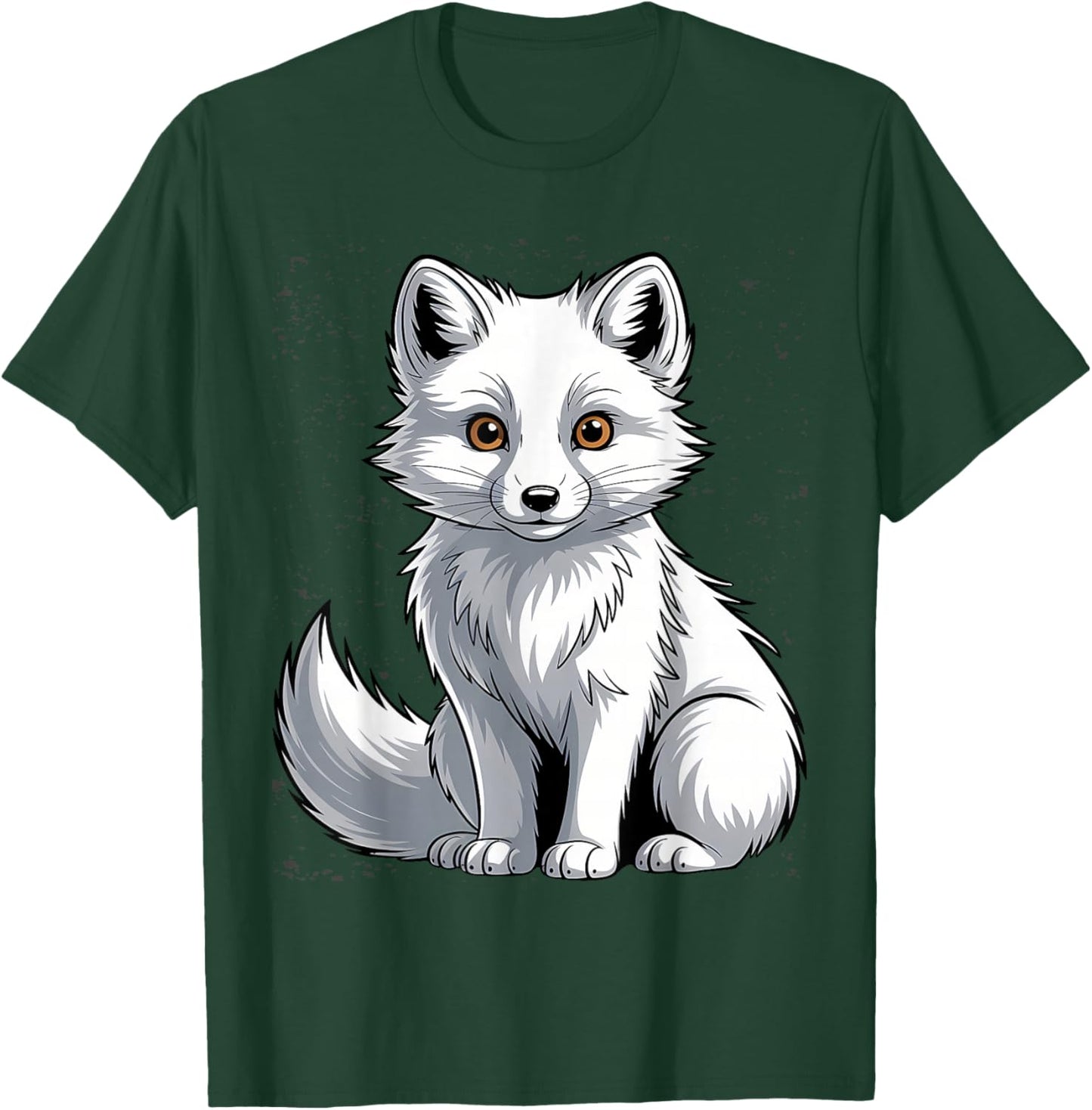 Arctic Animals Cute Artic Fox Lover Pajamas T-Shirt - T-Shirt | Forest