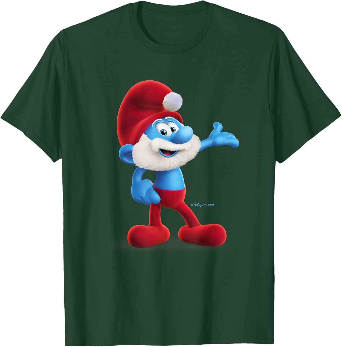 The Smurfs - Papa Smurf Character T-Shirt - T-Shirt | Forest