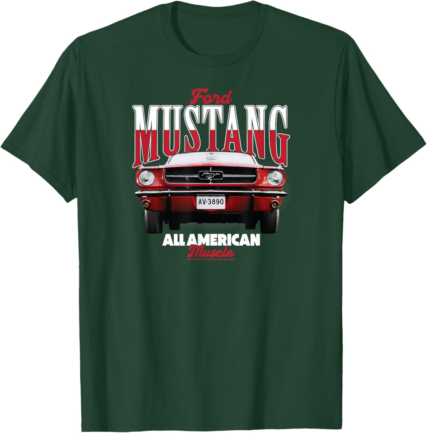 Ford - Ford Mustang von 1965 T-Shirt - T-Shirt | Forest