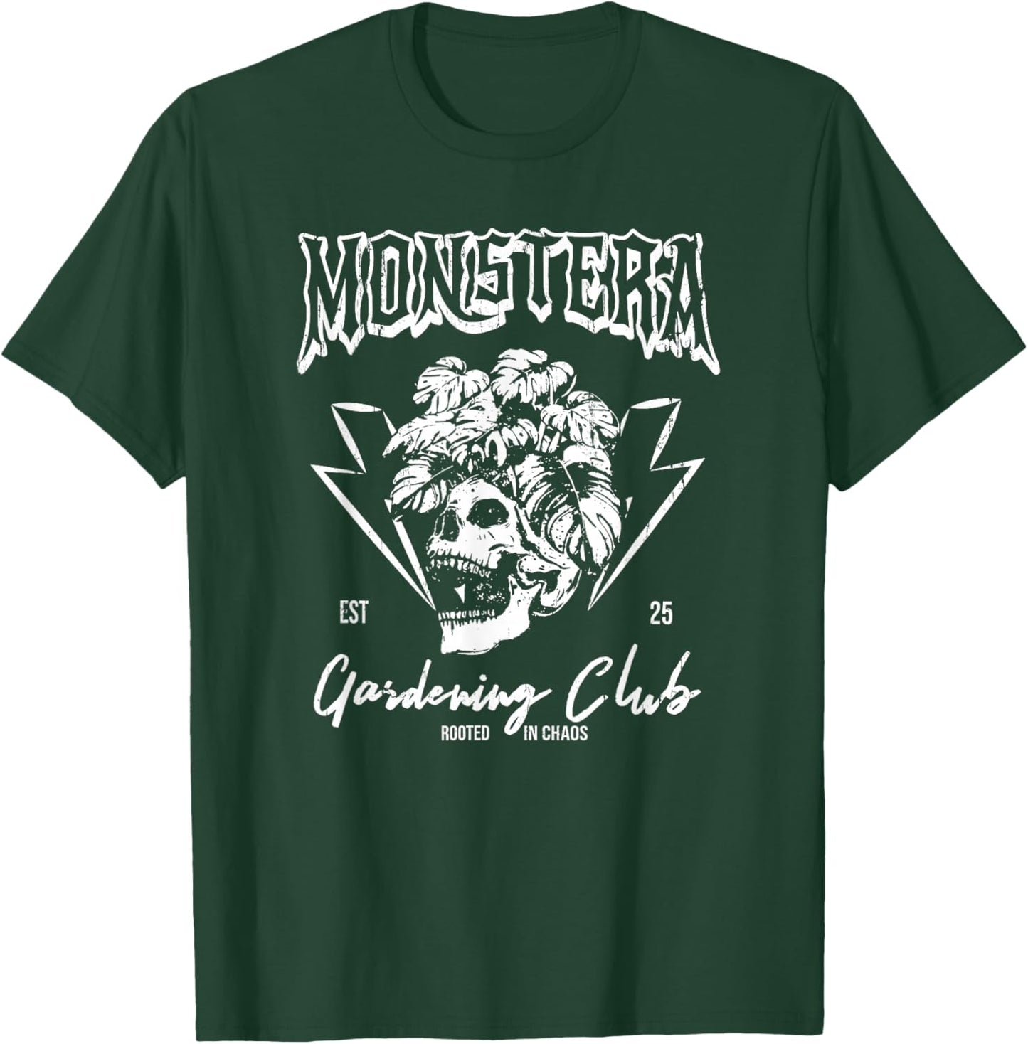 Monstera Gardening Club, Plant Lover T-Shirt - T-Shirt | Forest